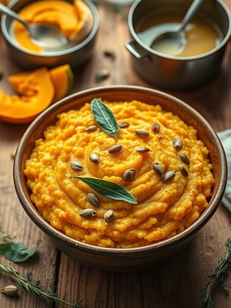 Vegan Pumpkin Risotto
