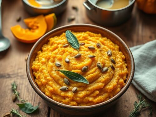 Vegan Pumpkin Risotto