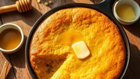 Buttermilk Honey Cornbread Recipe