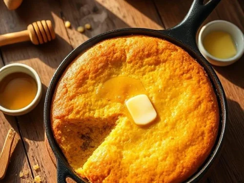 Buttermilk Honey Cornbread Recipe