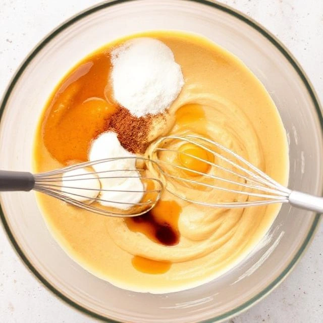 Combine wet ingredients