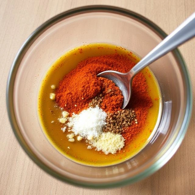 Mixing the Marinade