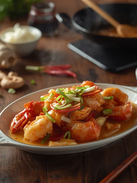 Ginger Scallion Lobster Recipe