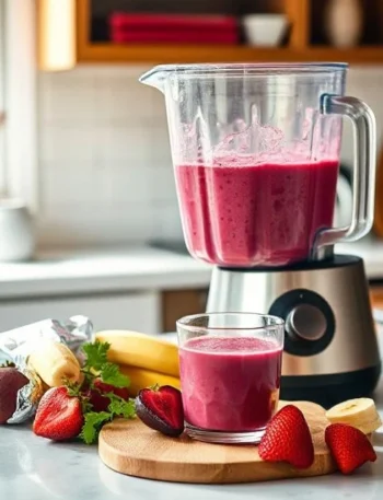 Refreshing Strawberry Beet Smoothie