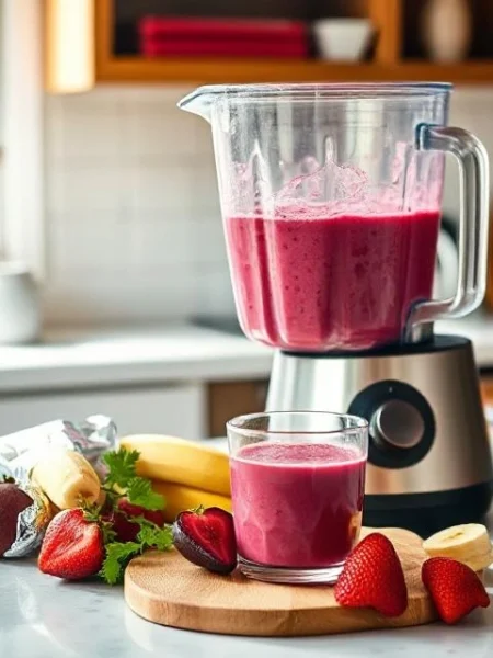 Refreshing Strawberry Beet Smoothie