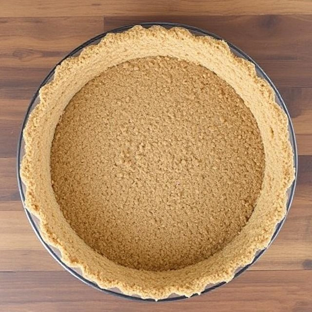 Making the Gingersnap Crust