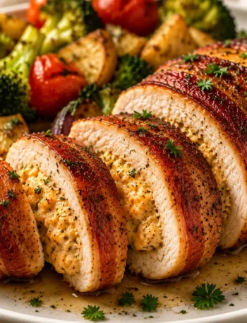 Bacon Stuffed Chicken Breast