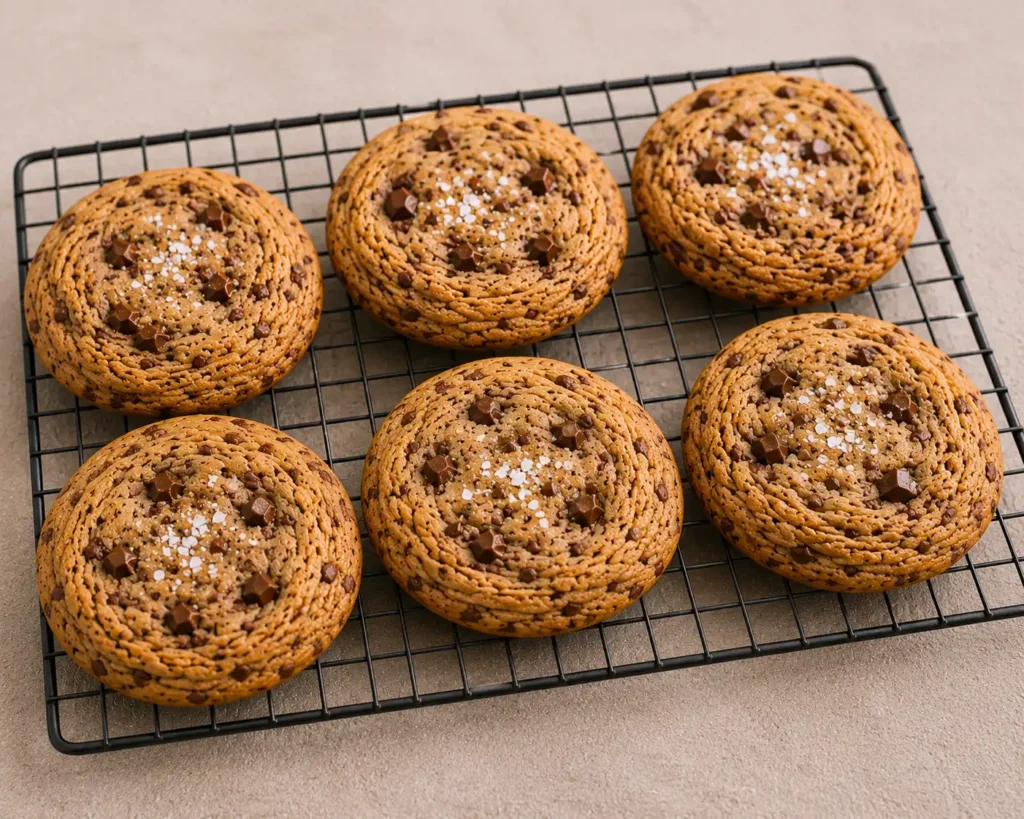 brown butter miso cookies