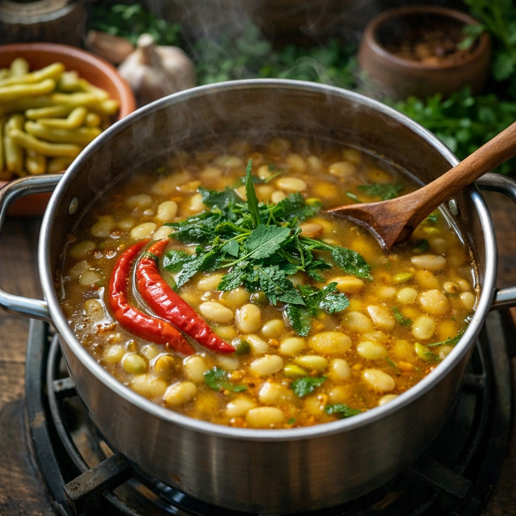 Simmer Your Sopa de Habas