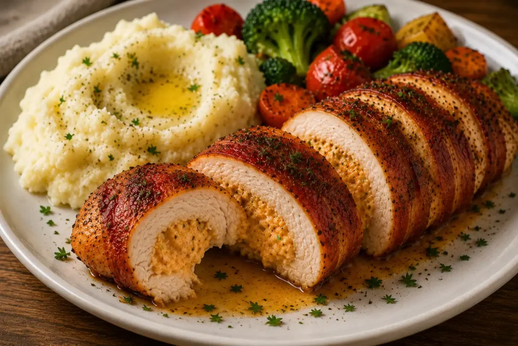 Enjoy Bacon Stuffed Chicken Breast