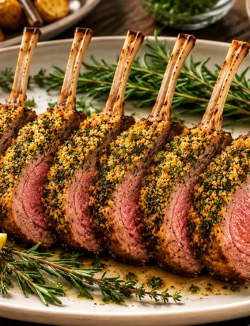 Herb Crusted Rack of Lamb