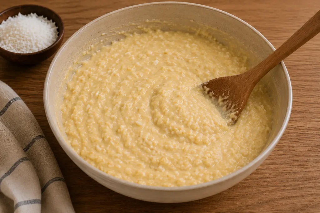 Mixing the Batter