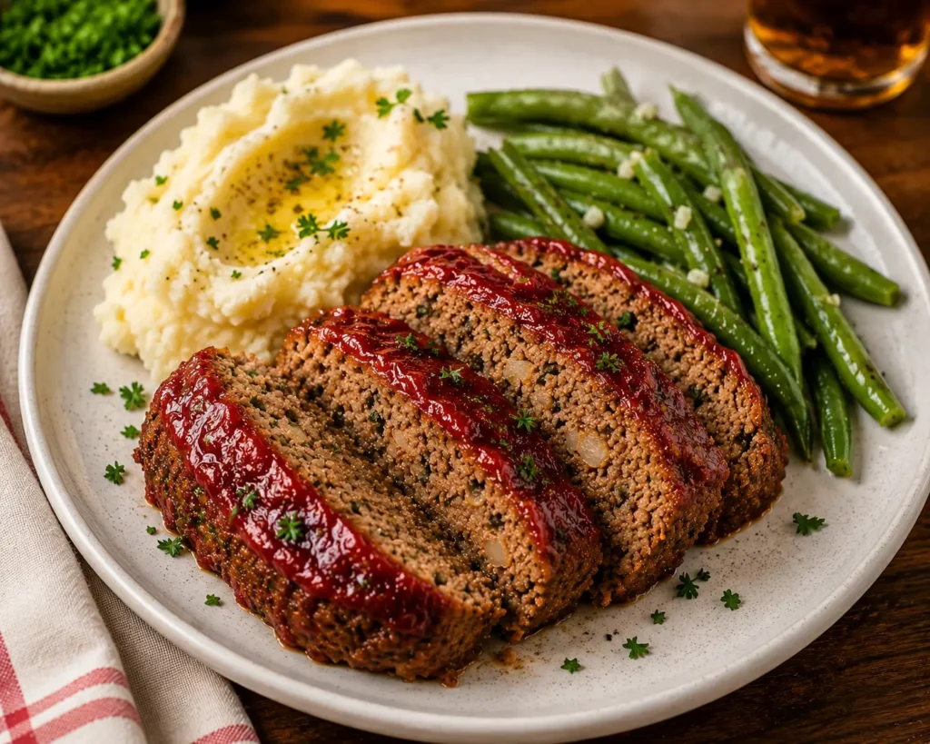 Enjoy Mushroom Meatloaf