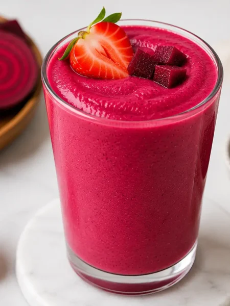Refreshing Strawberry Beet Smoothie