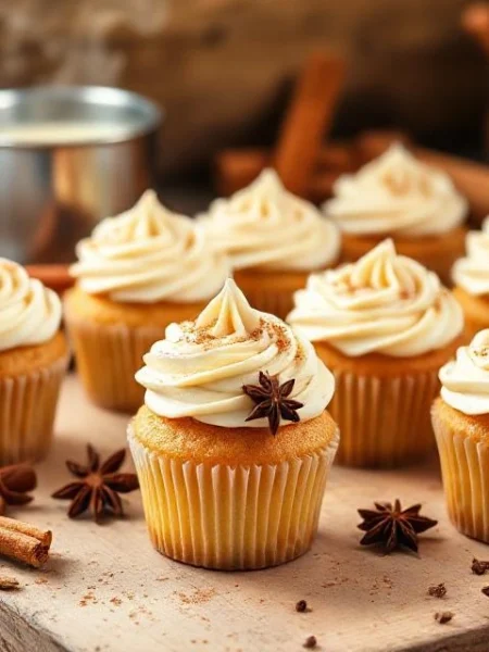 Chai Spice Cupcakes Recipe