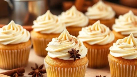 Chai Spice Cupcakes Recipe