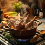 Slow Cooked Braised Lamb Shanks