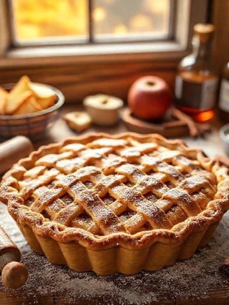 Bourbon Apple Pie