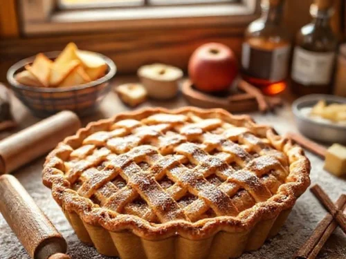 Bourbon Apple Pie