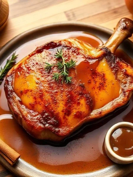 Apple Butter Pork Chops Recipe