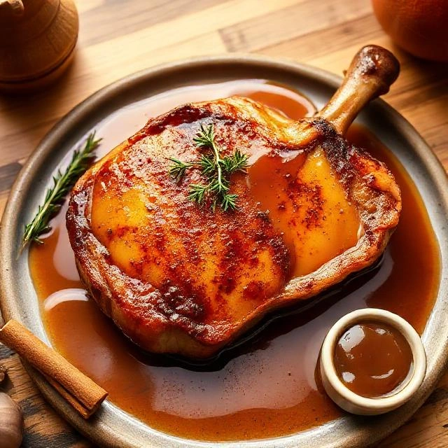 Apple Butter Pork Chops Recipe