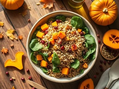 Pumpkin Quinoa Salad