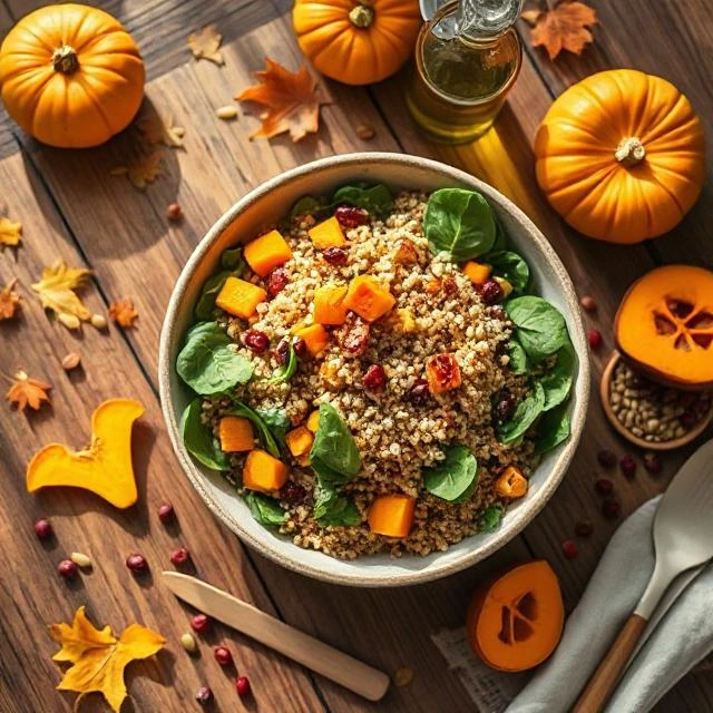 Pumpkin Quinoa Salad
