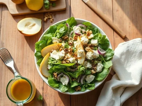Pear and Gorgonzola Salad