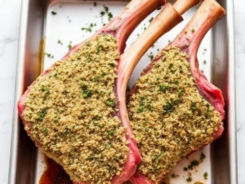 Herb Crusted Rack of Lamb Recipe