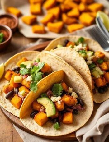 Butternut Squash Tacos