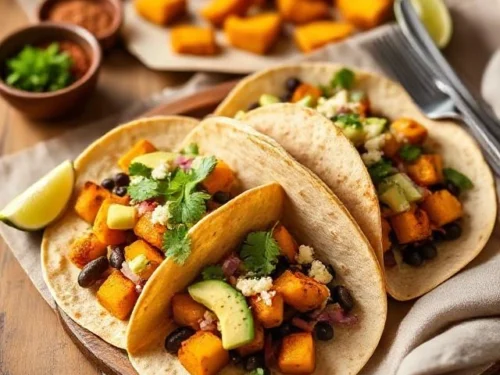 Butternut Squash Tacos