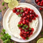 Cranberry Jalapeño Cream Cheese Dip Recipe