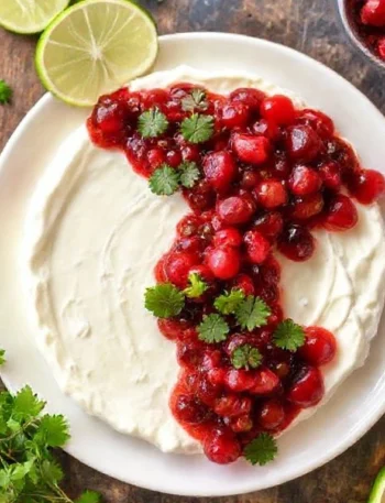 Cranberry Jalapeño Cream Cheese Dip Recipe