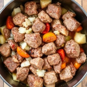 Add Vegetables and Liquid