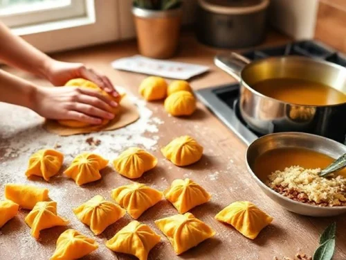 Pumpkin Dumplings