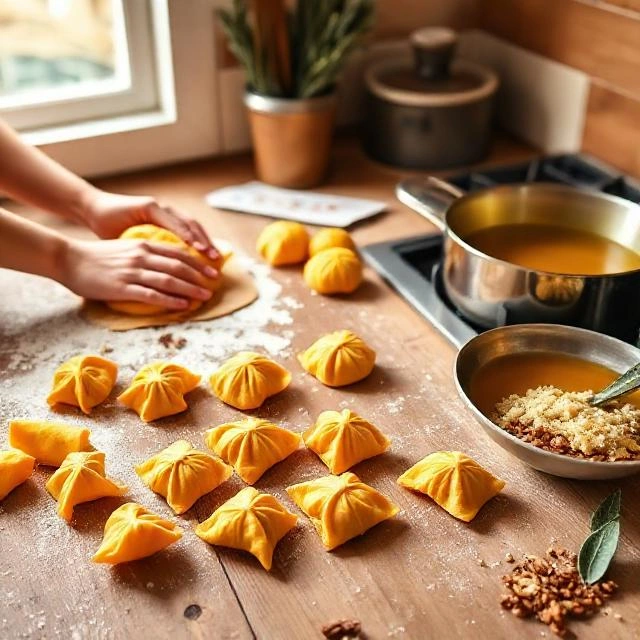 Pumpkin Dumplings