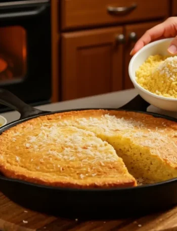 Coconut Cornbread from Scratch