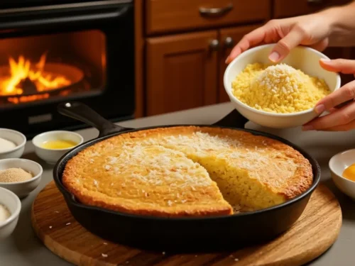 Coconut Cornbread from Scratch
