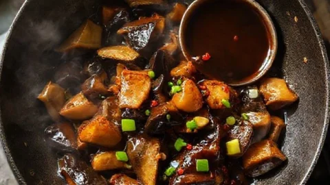 Chinese Braised Eggplant Recipe