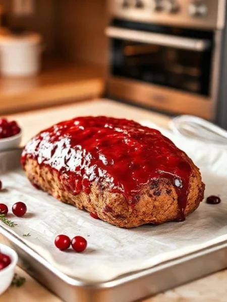 Cranberry Meatloaf Recipe