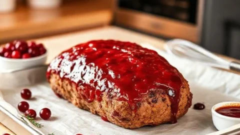 Cranberry Meatloaf Recipe