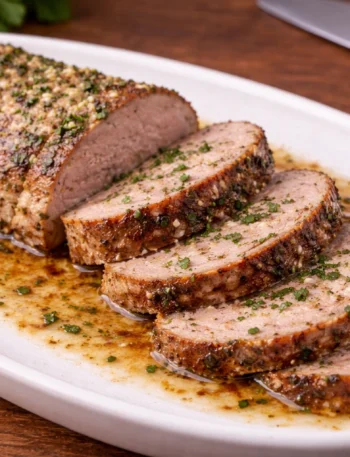 Garlic Butter Pork Tenderloin (Serve and Enjoy)