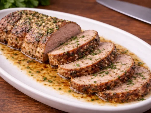 Garlic Butter Pork Tenderloin (Serve and Enjoy)