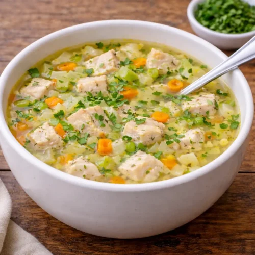 Healthy Chicken Cabbage Soup – Low Carb & High Protein