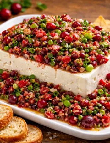 Easy Cranberry Feta Dip Recipe