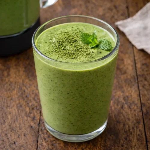 Creamy Matcha Smoothie Recipe (Healthy, Easy & Perfect for Breakfast)