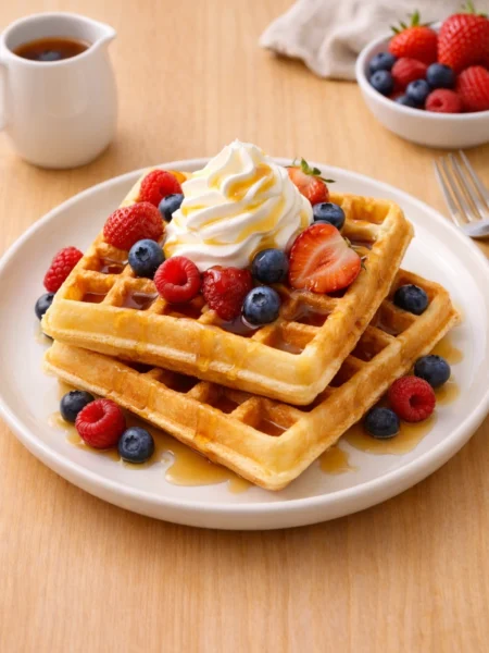 Belgian Waffles Recipe