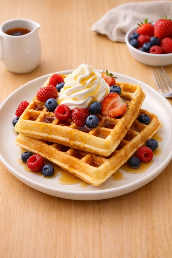Belgian Waffles Recipe