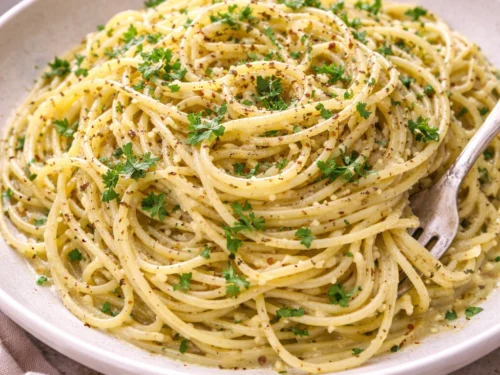Easy Lemon Garlic Pasta