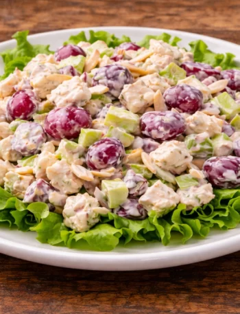 Easy Chicken Salad with Grapes